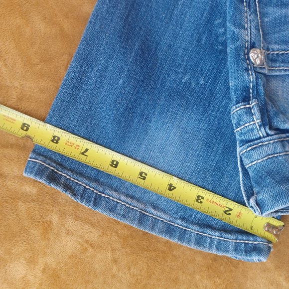 Miss Me Thick Stitch Bootcut Jeans Size 27x33 - Picture 8 of 16